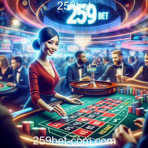 A Emoção do Cassino ao Vivo na 259bet