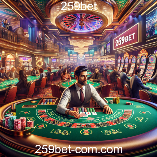 A Experiência do Casino Ao Vivo no 259bet